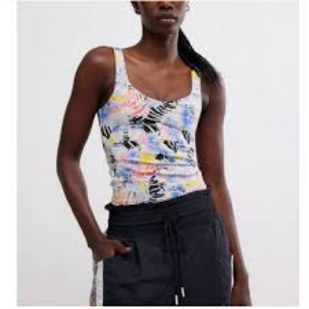 Free People Never Better Longline Tank